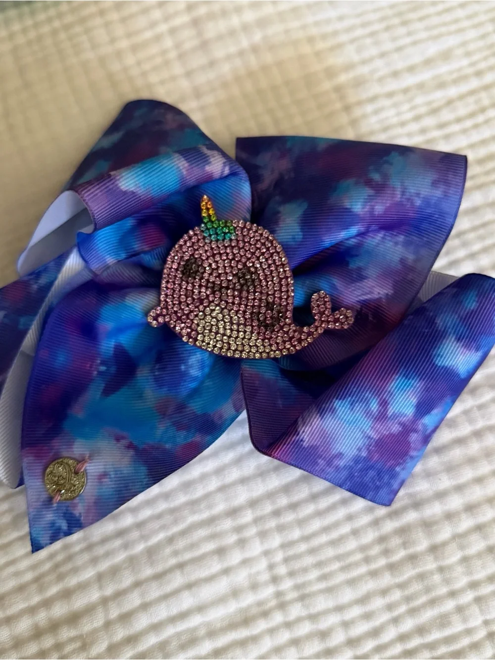 Assorted Giant Hair Bows - Multicolor Set-8 (Pink, Green, Blue, Black, Rainbow)